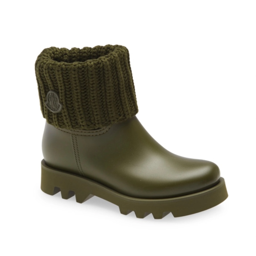 NWOT Moncler ginette short rain boots - Picture 2 of 2